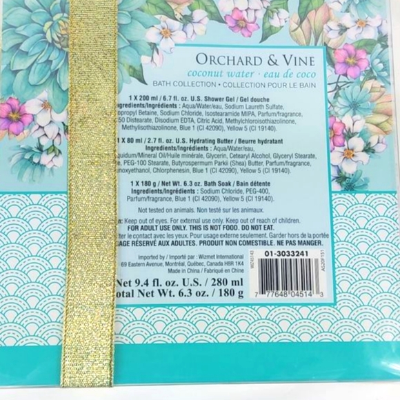 Orchard & Vine Bath Gift Set - Picture 2 of 5